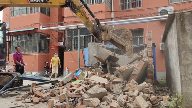 房屋被認(rèn)定為違建直接被強(qiáng)制拆除