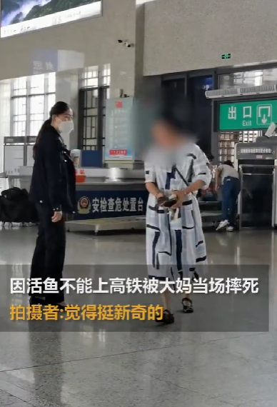 京云<a href=http://www.zzzttx.com/team/ target=_blank class=infotextkey>律師</a>解讀：帶活魚坐高鐵被阻止，大媽當(dāng)場摔死魚！車站：密封后可帶上車